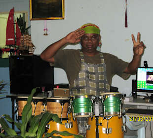 Kurz nach der Trommeleinlage