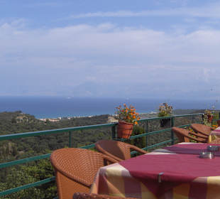 Ausblick Taverne Sunset