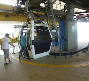 Letzte Station der Seilbahn