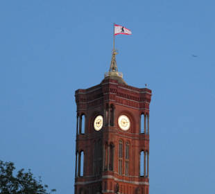 Blick von Lieschen Mueller zum Roten Rathaus