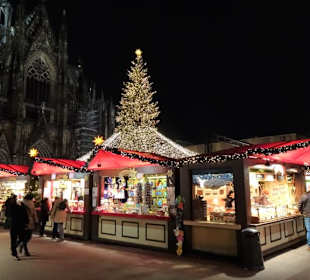 Impressionen vom Weihnachtsmarkt am Kölner Dom