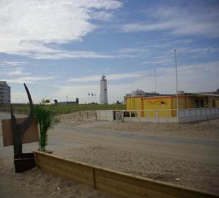 Blick auf den Leuchtturm