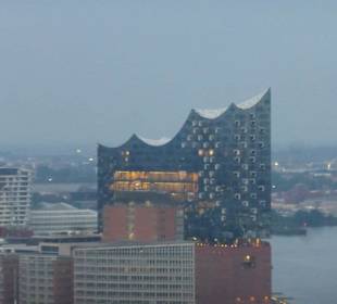 Blick vom Atlantic Haus /  Penthouse Elb-Panorama