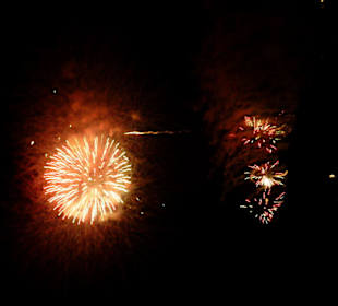 Feuerwerk am 15.8