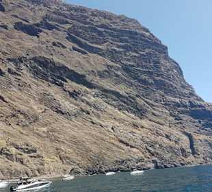 Badebucht bei Los Gigantes. 