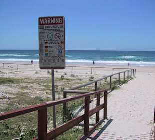 Strandzugang von Enderly Avenue