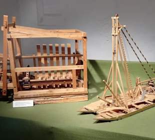 Historisches Leben am Fluss im Brückenturm-Museum