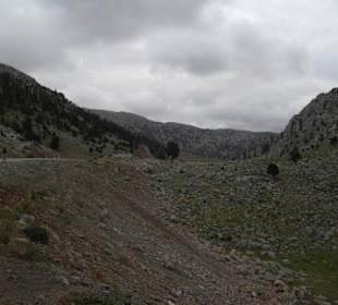 Fahrt durch das Taurus Gebirge