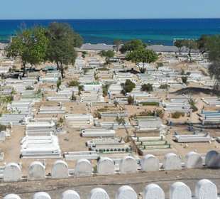 Von der Medina aus, sieht man den Moslemischen Fri