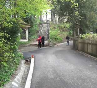 Fußweg zum Kapuzinerkloster