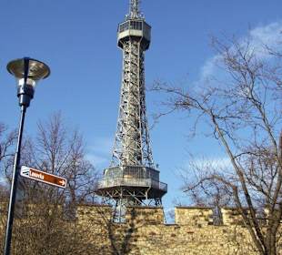 Aussichtsturm in Petrin.
