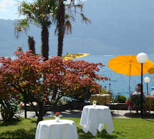 Blick von der Terrasse (1. August)