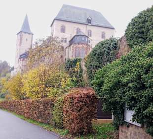 Blick zum Schloss Rochlitz