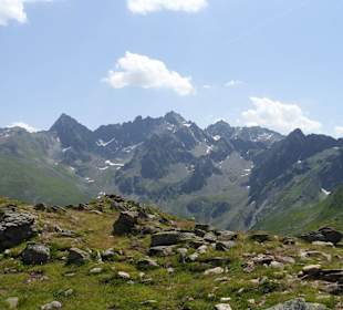 Blick auf den Wildgrat