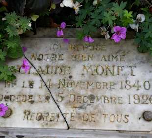 Grabstätte des Malers Monet