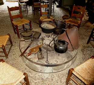 Das zentrale Flett in der Diele