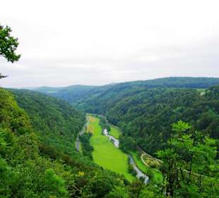Auf-Abstieg Adlerstein Panorama
