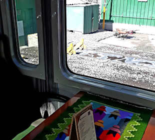 Zug ab Bahnhof Stadt Ollantaytambo