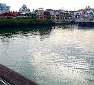 Blick auf Sentosa Island
