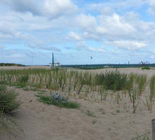 Großzügiger Strand