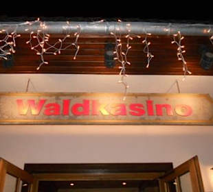 Eingang des Waldkasinos