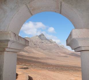 Ausblick aus der Villa Winter auf die Berge