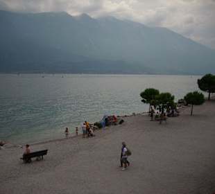 Teilstrand von Limone