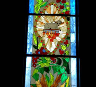 Mechowo Kirchenfenster