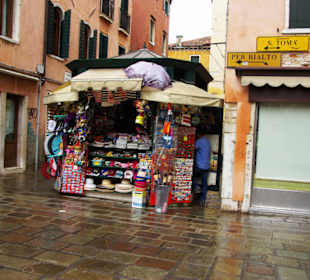 Kleinere Verkaufstände