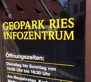 Geopark Ries Infozentrum Nördlingen