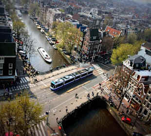 Ausblick auf die Prinsengracht