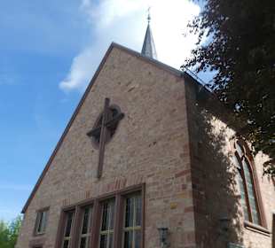 Die evangelische Martin-Luther-Kirche von Bad Orb