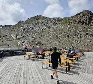 Gletscherrestaurant Terrasse