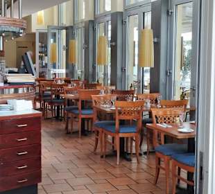 Der Gastraum der Osteria Vetro