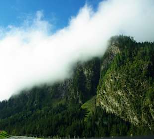 Noch viel Nebel am Morgen