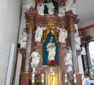Der Vierzehn-Nothelfer-Altar der Pfarrkirche