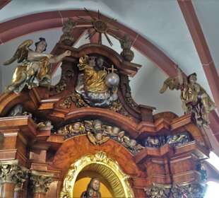 In der Gnadenkapelle der Wallfahrtskirche