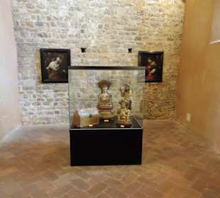 Historienraum im Kreuzgang der Kathedrale von Elne