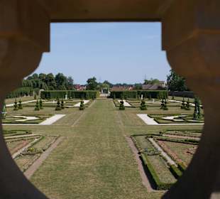 Barockgarten vom Schloss Hundisburg