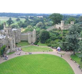 Innenansicht von Warwick Castle