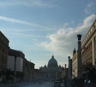 Arrivando a San Pietro