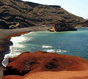 Der Strand bei El Golfo