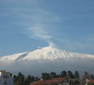 Etna innevata a gennaio