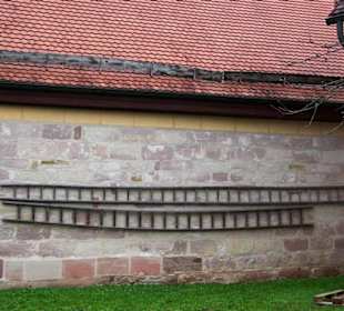 Alte Bauerngeräte Museumgarten