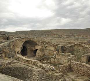 Skalne miasto Upliscyche w Gruzji