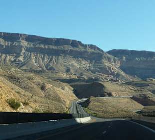 Fahrt zum Zion Nationalpark