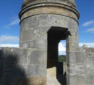 Bei der Besichtigung der Veste Coburg