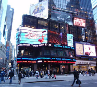 Таймс-Сквер Нью-Йорк