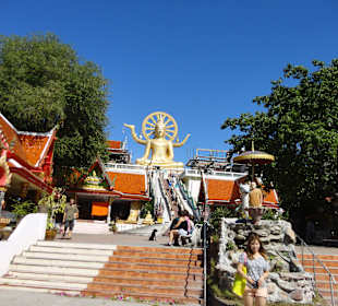 Treppe zum Big Buddha