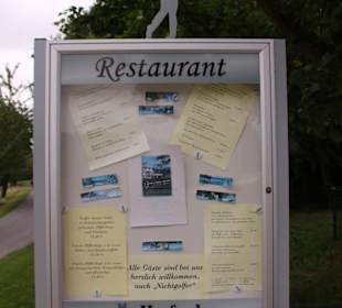 Restaurant Hinweise auch für Gäste